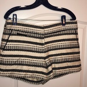 LOFT The Riviera Short - Black and White Striped